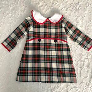 The Beaufort Bonnet Company Plaid Dress - Red, Green, White